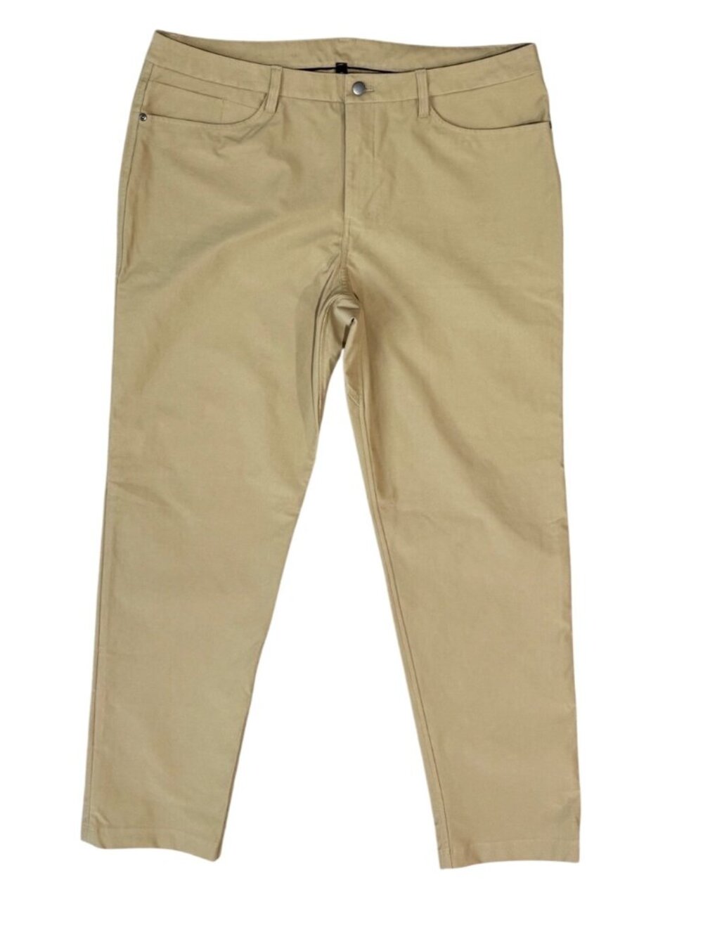 Lululemon Mens Pant Size 38 x 31 ABC Classic-Fit 5 Pocket Jean Utilitech Trench